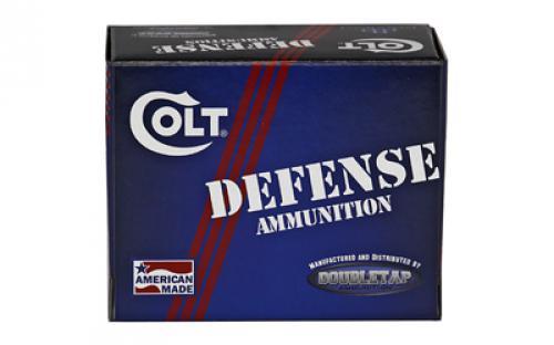 DoubleTap Ammunition Colt Defense, 9MM, 124Gr, Jacketed Hollow Point, 20 Round Box 9M124CT