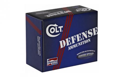 DoubleTap Ammunition Colt Defense, 9MM, 124Gr, Jacketed Hollow Point, 20 Round Box 9M124CT