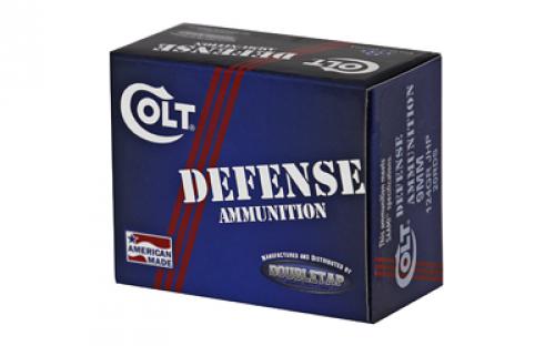 DoubleTap Ammunition Colt Defense, 9MM, 124Gr, Jacketed Hollow Point, 20 Round Box 9M124CT