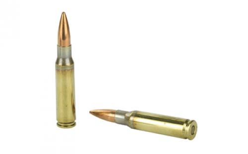 Fiocchi Ammunition Rifle, 308WIN, 175 Grain, Hollow Point Boat Tail Match King, 20 Round Box 308MKD