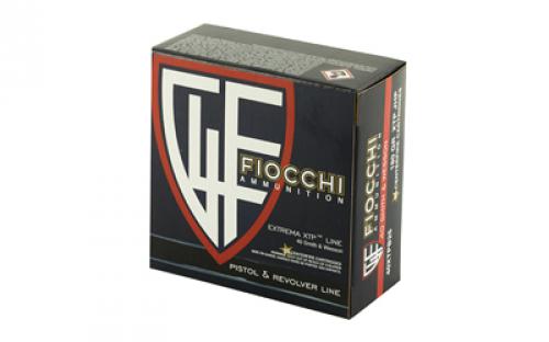 Fiocchi Ammunition Centerfire Pistol, 40S&W, 180 Grain, XTP, 25 Round Box 40XTPB25