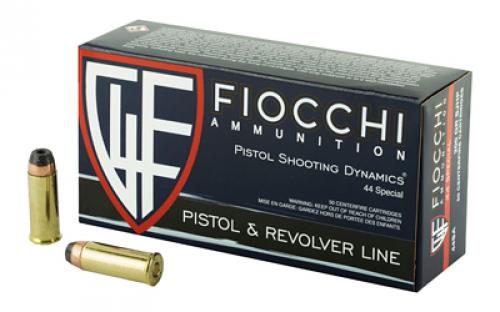 Fiocchi Ammunition Centerfire Pistol, 44 Special, 200 Grain, XTP, 50 Round Box 44SA500