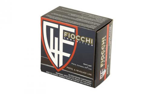 Fiocchi Ammunition Centerfire Pistol, 9MM, 115 Grain, XTP, 25 Round Box 9XTP25