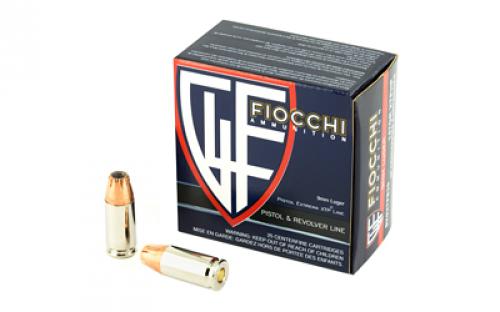 Fiocchi Ammunition Centerfire Pistol, 9MM, 147 Grain, XTP, 25 Round Box 9XTPB25