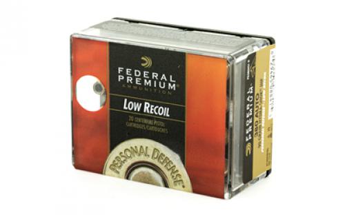 Federal Premium Personal Defense, Hydra-Shok, 380 ACP, 90 Grain, Jacketed Hollow Point, Low Recoil, 20 Round Box PD380HS1H