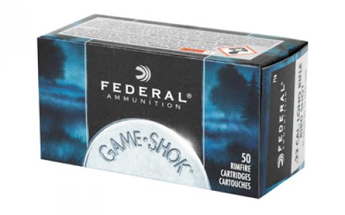 Federal GameShok, 22LR, #12 Shotshell, Lead Shot, 50 Round Box 716