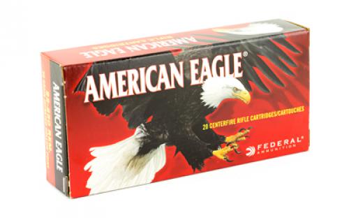 Federal American Eagle, 22-250, 50 Grain, Jacketed Hollow Point, 20 Round Box AE22250G