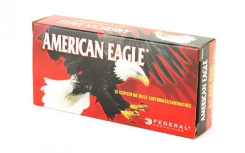 Federal American Eagle, 22-250, 50 Grain, Jacketed Hollow Point, 20 Round Box AE22250G