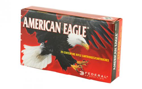 Federal American Eagle, 223REM, 62 Grain, Full Metal Jacket, 20 Round Box AE223N