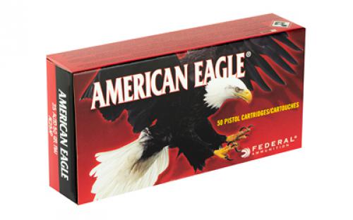 Federal American Eagle, 25ACP, 50 Grain, Full Metal Jacket, 50 Round Box AE25AP