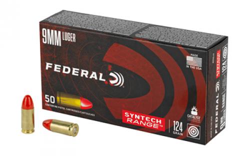 Federal American Eagle, 9MM, 124 Grain, TSJ, Total Synthetic Jacket, 50 Round Box AE9SJ2