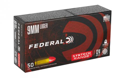 Federal American Eagle, 9MM, 124 Grain, TSJ, Total Synthetic Jacket, 50 Round Box AE9SJ2