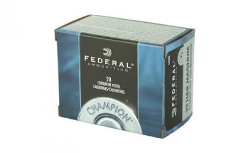 Federal Champion, 32H&R, 95 Grain, Lead, Semi Wadcutter, 20 Round Box C32HRA