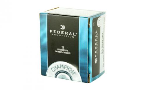 Federal Champion, 44 Special, 200 Grain, Semi Wadcutter Hollow Point, 20 Round Box C44SA