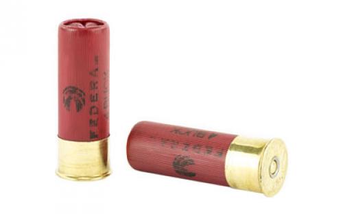 Federal PowerShok, 12 Gauge, 2.75", 4 Buck, Max Dram, Buckshot, 27 Pellets,5 Round Box F1274B