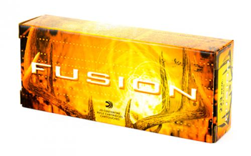 Federal Fusion, 223REM, 62 Grain, Boat Tail, 20 Round Box F223FS1