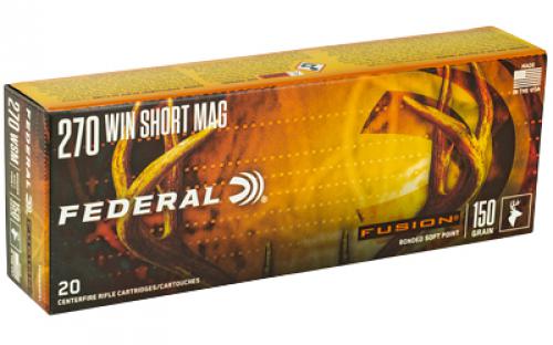 Federal Fusion, 270WSM, 150 Grain, Boat Tail, 20 Round Box F270WSMFS1