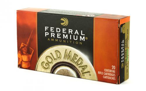 Federal Gold Medal, 300 WIN MAG, 190 Grain, Boat Tail, Hollow Point, 20 Round Box GM300WM