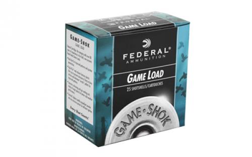 Federal Game Load, 12 Gauge, 2.75", #7.5, 3.25 Dram, 1oz, Shotshell, 25 Round Box H12175