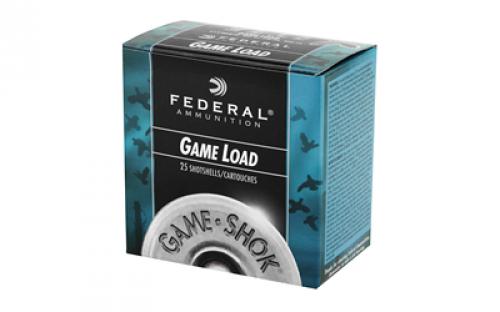 Federal Game Load, 12 Gauge, 2.75", #7.5, 3.25 Dram, 1oz, Shotshell, 25 Round Box H12175