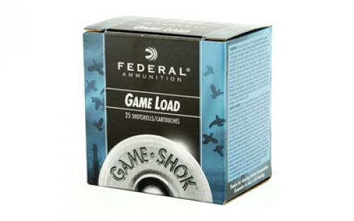 Federal Game Load, 20 Gauge, 2.75", #7.5, 2.5 Dram, .875oz, Shotshell, 25 Round Box H20075