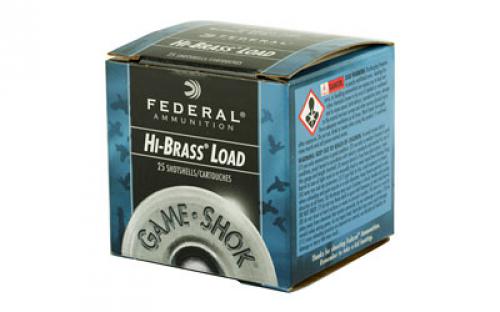 Federal GameShok, 410 Gauge, 2.5", #7.5, Max Dram, .5oz, Shotshell Lead Shot, 25 Round Box H41275