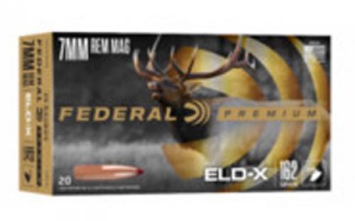 Federal Federal Premium, Extremely Low Drag eXpanding, 270 Winchester, 145 Grain, Polymer Tip, 20 Round Box P270ELDX1