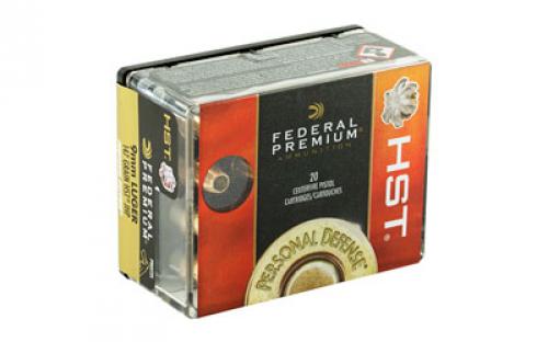 Federal Premium, 9MM, 147 Grain, Jacketed Hollow Point, 20 Round Box P9HST2S