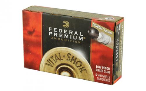 Federal Premium, Vital-Shok, 12 Gauge, 2.75", 1oz, TruBall, Low Recoil, 5 Round Box PB127LRS