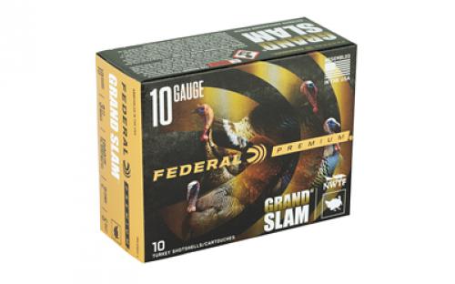 Federal Grand Slam, 10 Gauge, 3.5", #5 Shot, 2oz, 10 Round Box PFCX101F5