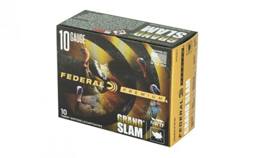 Federal Grand Slam, 10 Gauge, 3.5", #5 Shot, 2oz, 10 Round Box PFCX101F5