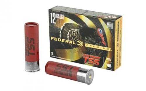 Federal Heavyweight TSS with Flightcontrol Flex, 12 Gauge 3, #7 Shot, 1 3/4oz, 5 Round Box, California Certified Nonlead Ammunition PTSSX193F7