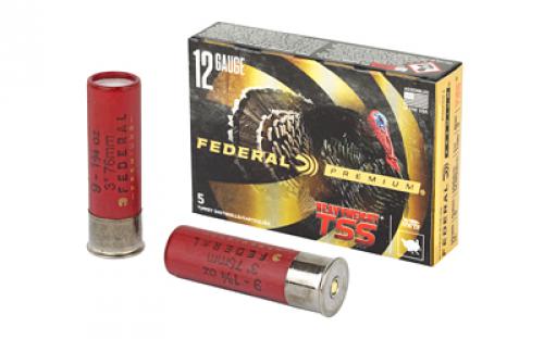 Federal Heavyweight TSS with Flightcontrol Flex, 12 Gauge 3, #9 Shot, 1 3/4oz, TSS, 5 Round Box, California Certified Nonlead Ammunition PTSSX193F9