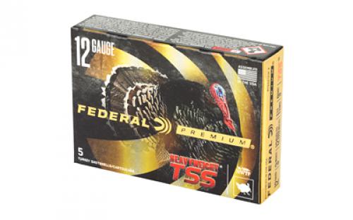 Federal Heavyweight TSS with Flightcontrol Flex, 12 Gauge 3", #9 Shot, 1 3/4oz, TSS, 5 Round Box, California Certified Nonlead Ammunition PTSSX193F9