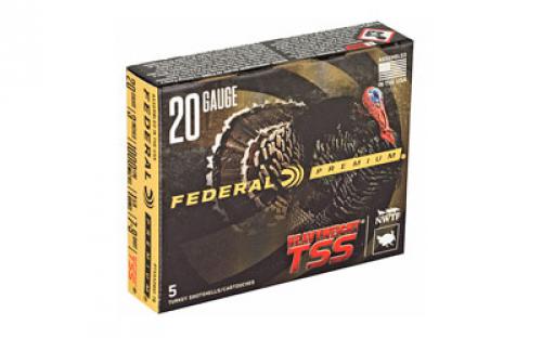 Federal Heavyweight TSS with Flightcontrol Flex, 20 Gauge 3", 7/9 Combo, 1 5/8oz, 5 Round Box, California Certified Nonlead Ammunition PTSSX295F 79