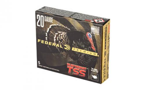 Federal Heavyweight TSS with Flightcontrol Flex, 20 Gauge 3", 7/9 Combo, 1 5/8oz, 5 Round Box, California Certified Nonlead Ammunition PTSSX295F 79