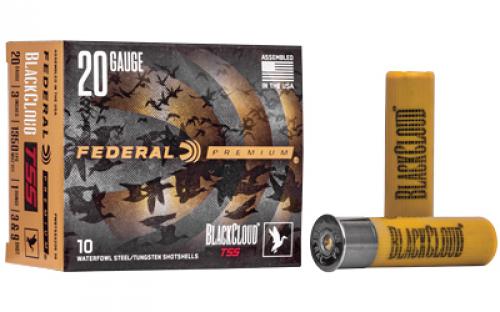 Federal Black Cloud TSS with Flightcontrol Flex Wad, 20 Gauge 3, #3 and 9 Combo, 1 oz, 10 Round Box PWBTSSX20939