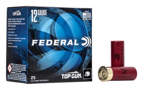 Federal Top Gun, 12 Gauge 2.75, #7.5, 1 1/8 oz, 25 Round Box TG1275