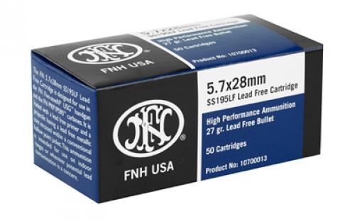 FN America Self Defense, 5.7x28mm, 27 Grain, Lead Free, Hollow Point, 50 Round Box 10700012