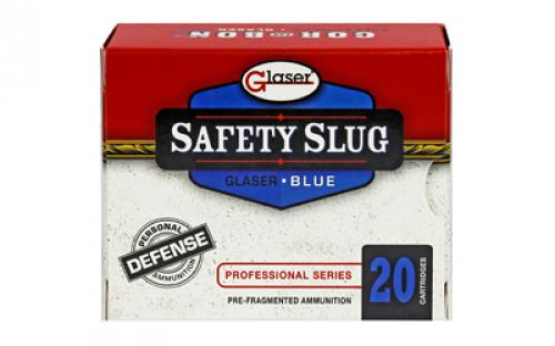 Glaser Blue, 380ACP, 70 Grain, Pre-Fragmented, 20 Round Box GL00600/20