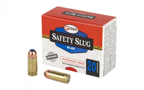 Glaser Blue, 9MM, 80 Grain, Pre-Fragmented, +P, 20 Round Box GL01000/20