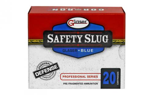 Glaser Blue, 38 Special, 80 Grain, Pre-Fragmented, +P, 20 Round Box GL02200/20