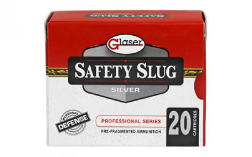 Glaser Silver, 357MAG, 80 Grain, Pre-Fragmented, 20 Round Box GL02800/20