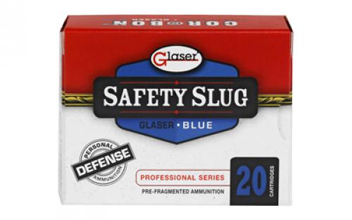 Glaser Blue, 45 ACP, 145 Grain, Pre-Fragmented, +P, 20 Round Box GL04600/20