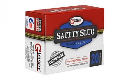 Glaser Blue, 45 ACP, 145 Grain, Pre-Fragmented, +P, 20 Round Box GL04600/20