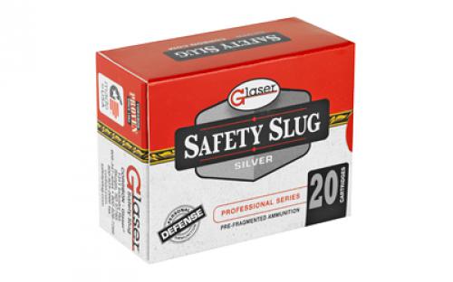 Glaser Silver, 45 ACP, 145 Grain, Pre-Fragmented, +P, 20 Round Box GL04800/20