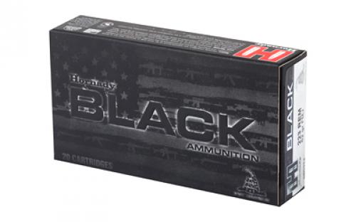 Hornady BLACK, 223 Rem, 62 Grain, Full Metal Jacket, 20 Round Box 80234