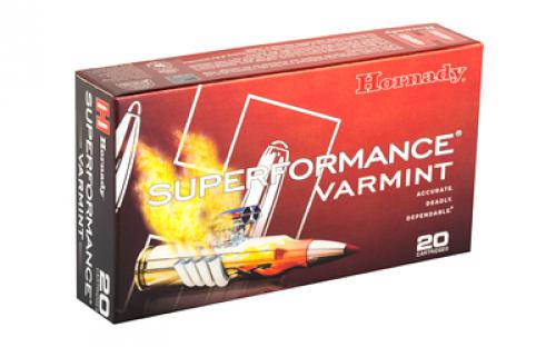 Hornady Superformance, 223REM, 53 Grain, V-Max, 20 Round Box 8025