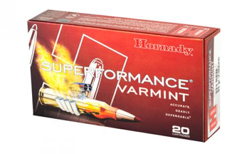 Hornady Superformance, 223REM, 53 Grain, V-Max, 20 Round Box 8025