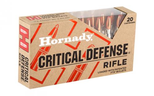 Hornady Critical Defense Rifle, 223 Remington, 73Grain, FlexTip, 20 Round Box 80260